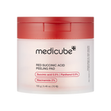 Medicube Red Succinic Acid Peeling Pad (70 PCs) - Kiyoko Beauty