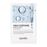 MEDIHEAL Aqua Soothing Ampoule Mask (10 PCs) - Kiyoko Beauty