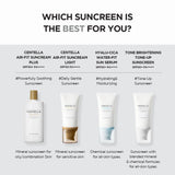 SKIN1004 Madagascar Centella Air Fit Suncream Light SPF30 PA++++ (50ml) - Kiyoko Beauty