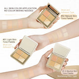 JUDYDOLL Traceless Cloud Touch Concealer Palette - Kiyoko Beauty