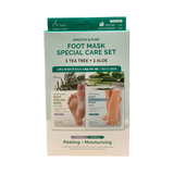 ARIUL Smooth & Pure Foot Mask Special Care Set Tea Tree & Aloe (2 Pairs) - Kiyoko Beauty
