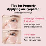 COSRX The Peptide Collagen Hydrogel Eye Patch (60pcs) - Kiyoko Beauty