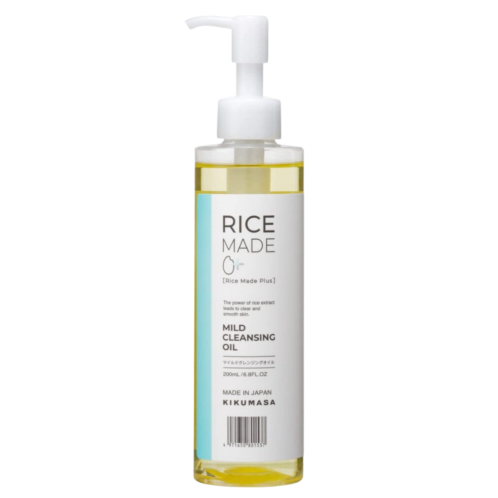 向日葵 専用 CLEANSING OIL & POWDER WASH KIKUMASAMUNE Rice Made+ Mild Cleansing Oil (200ml) | Kiyoko Beauty