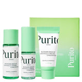 PURITO Wonder Releaf Centella Mini Kit Unscented (3 PCs) - Kiyoko Beauty