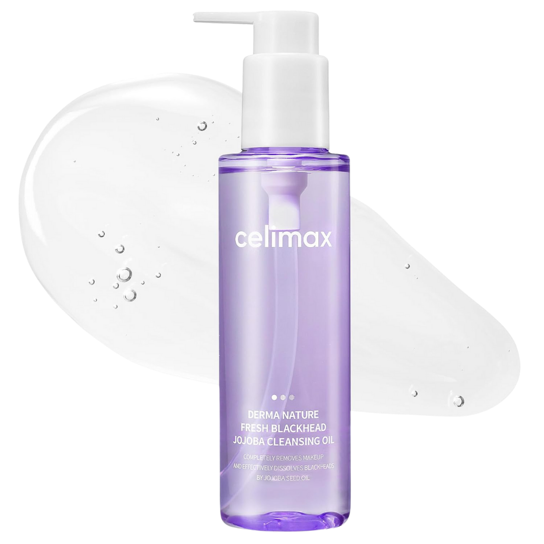 celimax Derma Nature Fresh Blackhead Jojoba Cleansing Oil| Kiyoko celimax Derma Nature Fresh Blackhead Jojoba Cleansing Oil| Kiyoko