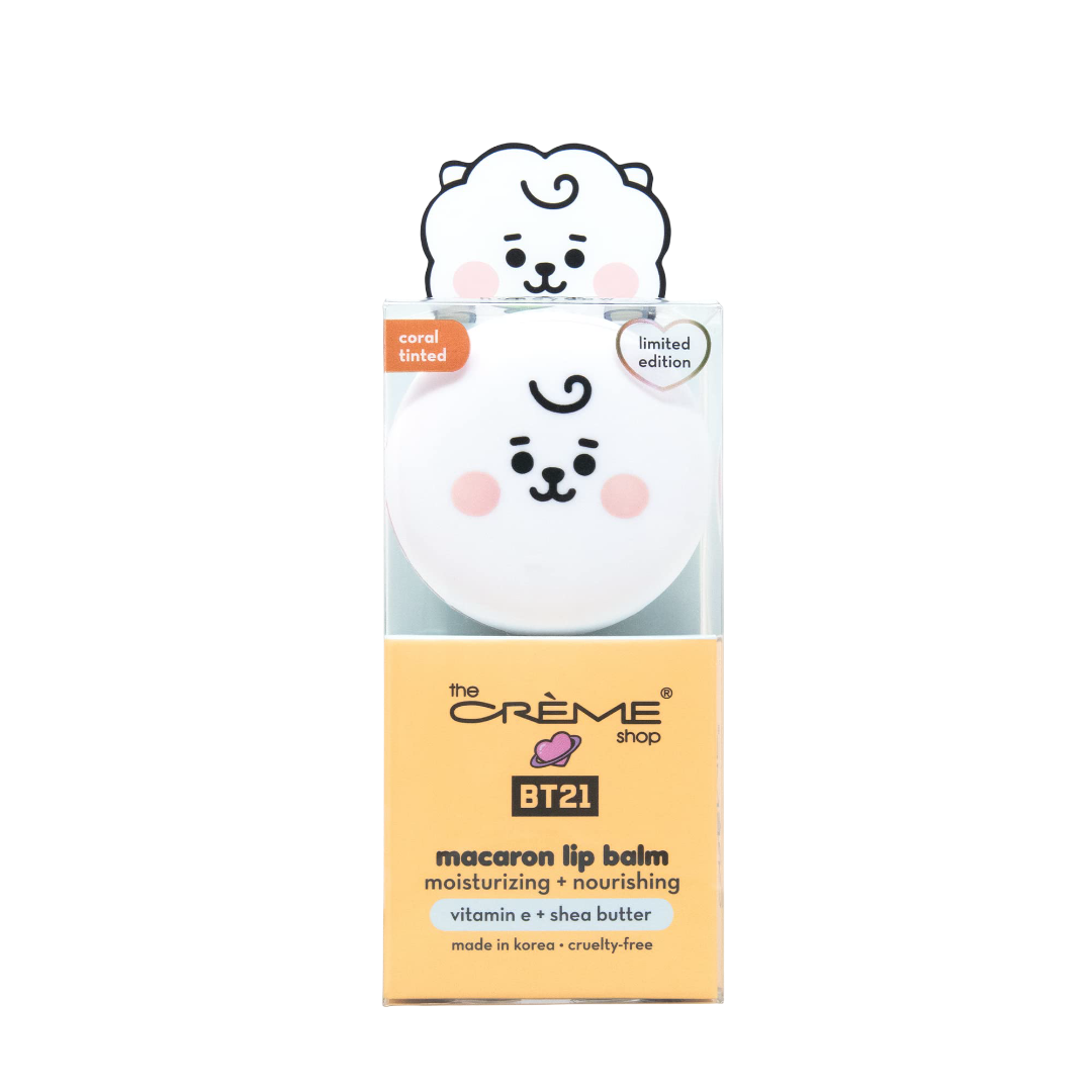 The Crème Shop x BT21 Baby Macaron Lip Balm (9g) | Kiyoko Beauty