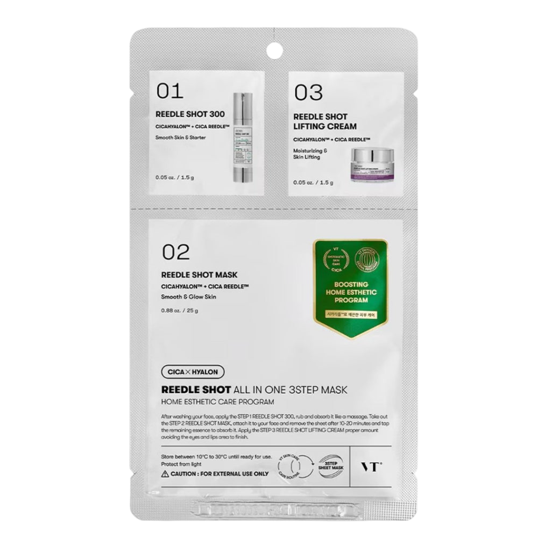 VT Reedle Shot All-In-One 3-Step Mask (1pc) | Kiyoko Beauty