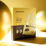 Eqqualberry Collagen Glow up Hydrogel Mask (4 PCs) - Kiyoko Beauty