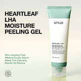 ANUA Heartleaf LHA Moisture Peeling Gel (120ml) - Kiyoko Beauty