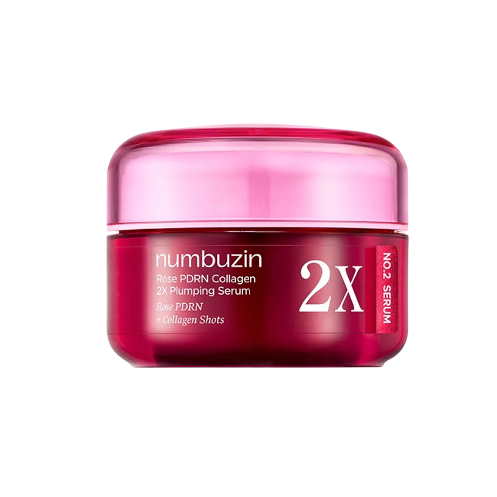 numbuzin No.2 Rose PDRN Collagen 2X Plumping Serum | Kiyoko Beauty