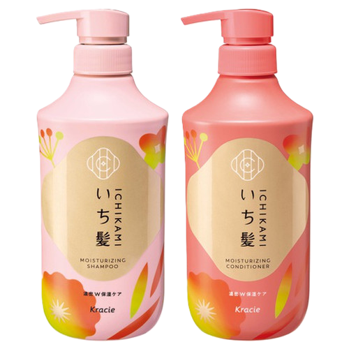 KRACIE Ichikami Moisturizing Shampoo & Conditioner Set | Kiyoko Beauty