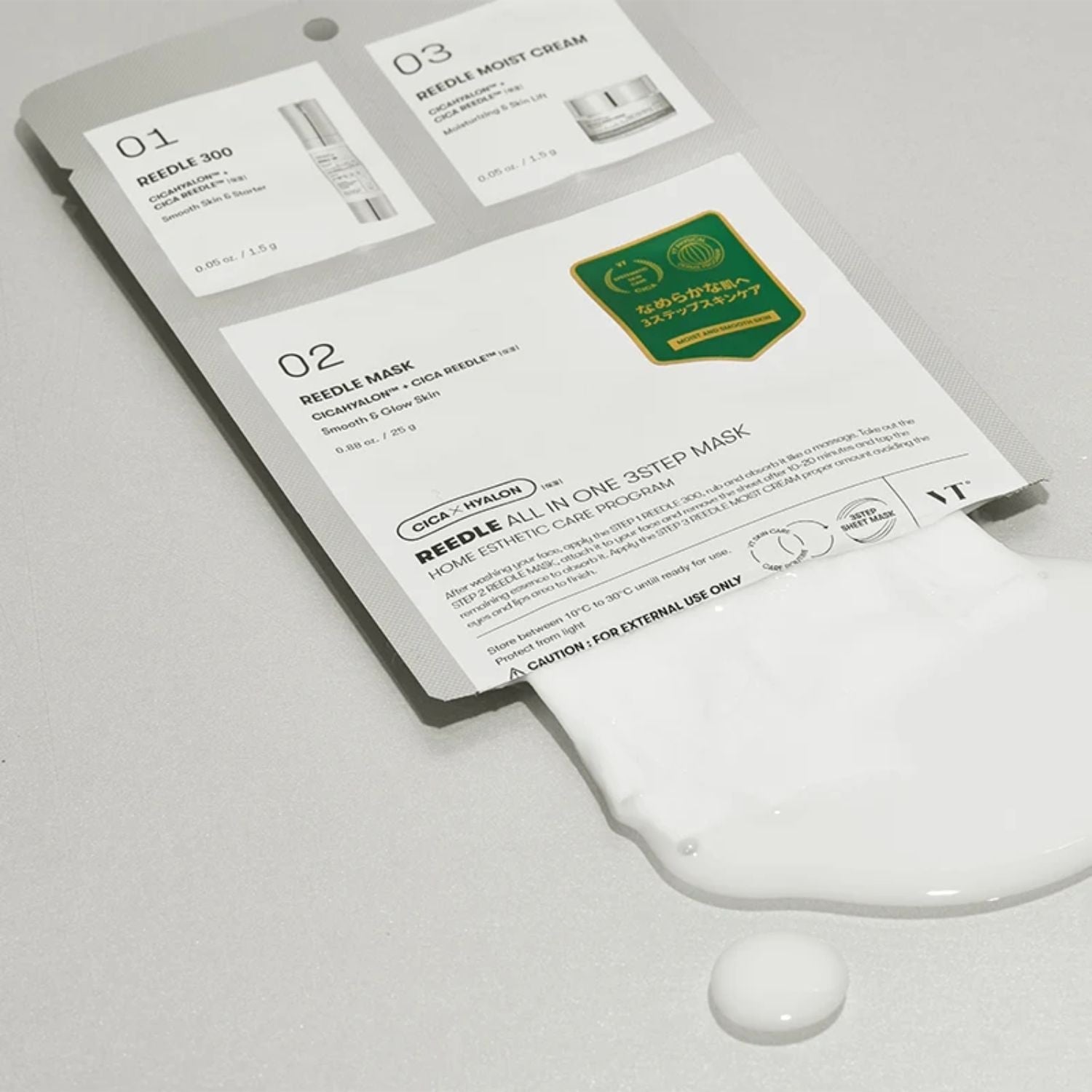 VT Reedle Shot All-In-One 3-Step Mask (1 PC) - Kiyoko Beauty