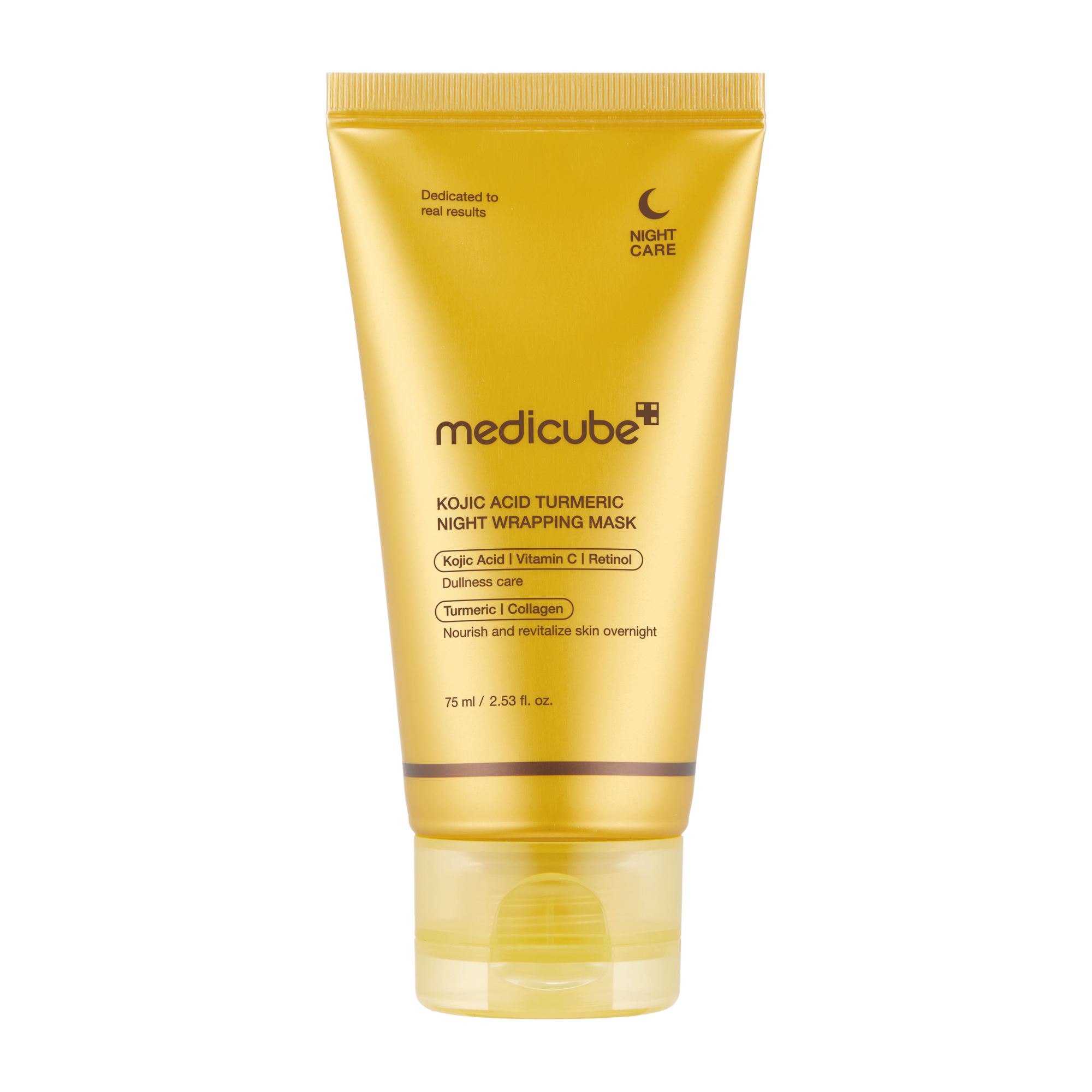 Medicube Kojic Acid Turmeric Night Wrapping Mask (75ml) - Kiyoko Beauty