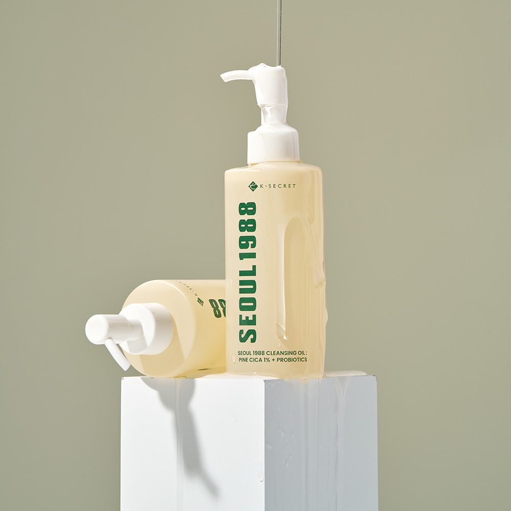 SEOUL 1988 Cleansing Oil: Pine Cica 1% + Probiotics (200ml