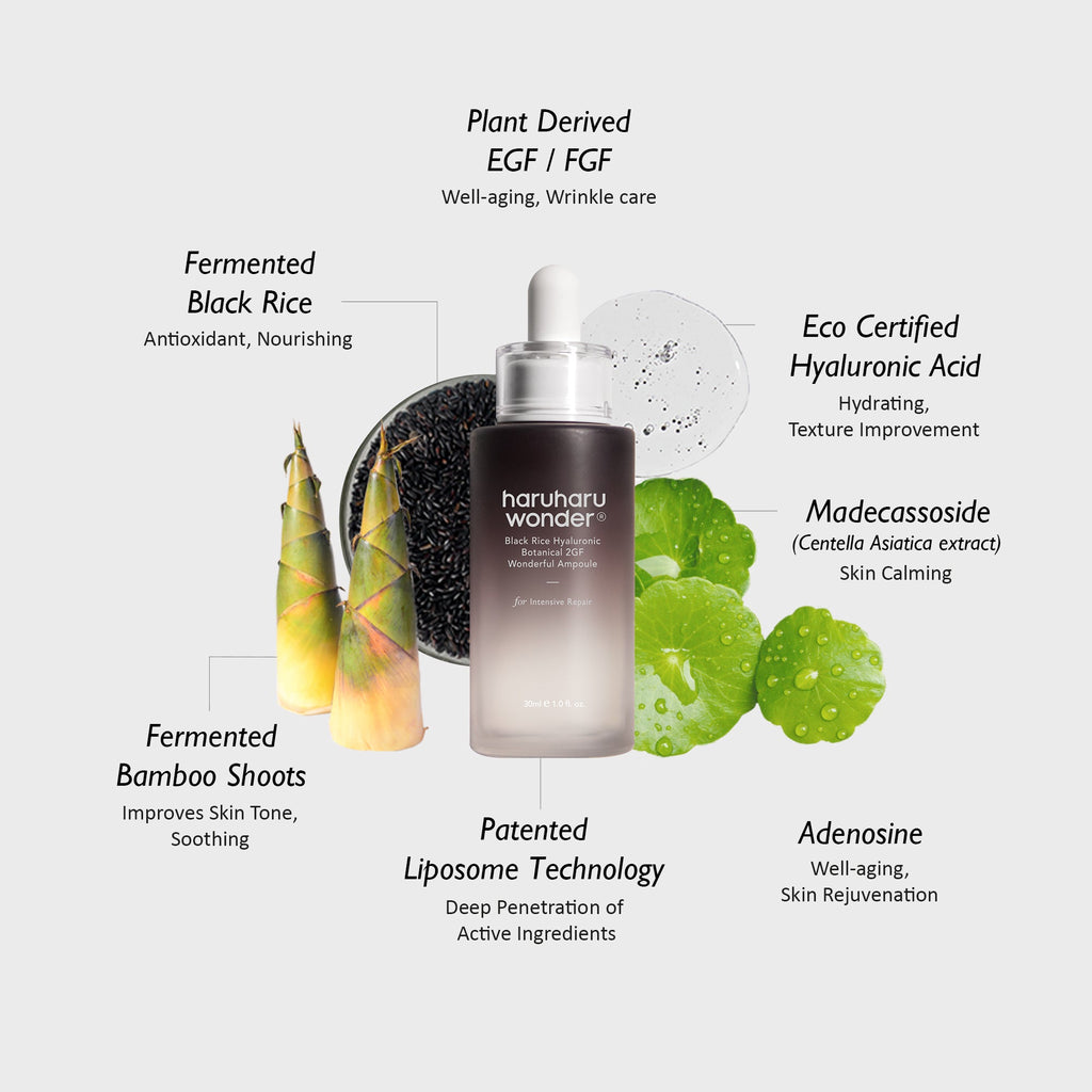 Haruharu Wonder Black Rice Botanical 2GF Ampoule (30ml)