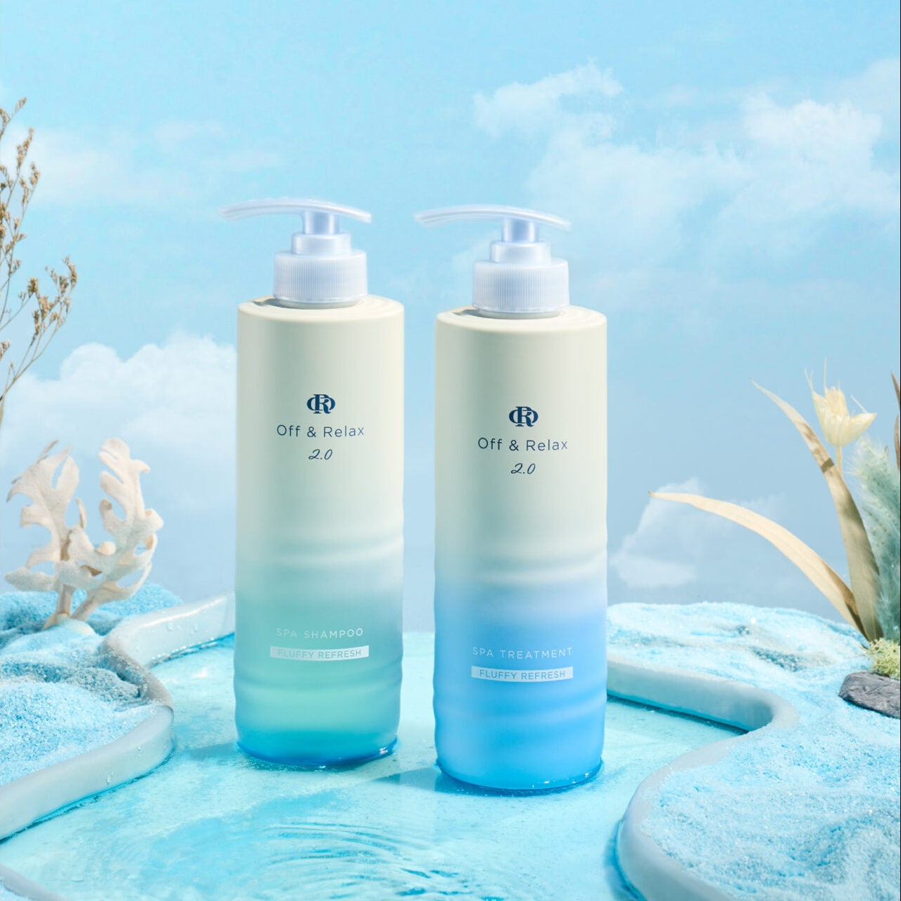 OFF & RELAX 2.0 SPA Fluffy Refresh Treatment (460ml) | Kiyoko Beauty