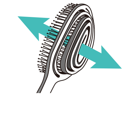 MAPEPE Detangling Brush 3D Super Fit (Mini)