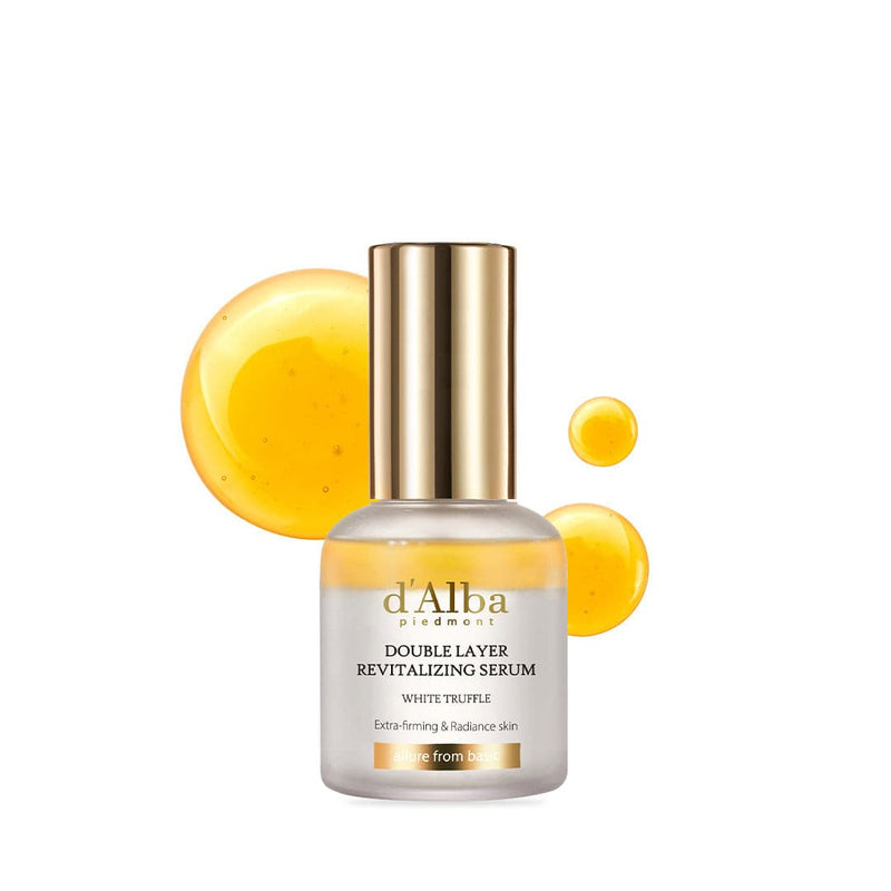 d'Alba White Truffle Double Layer Revitalizing Serum (30ml) - Kiyoko Beauty