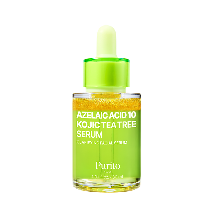 PURITO Azelaic Acid 10 Kojic Tea Tree Serum (30ml) - Kiyoko Beauty