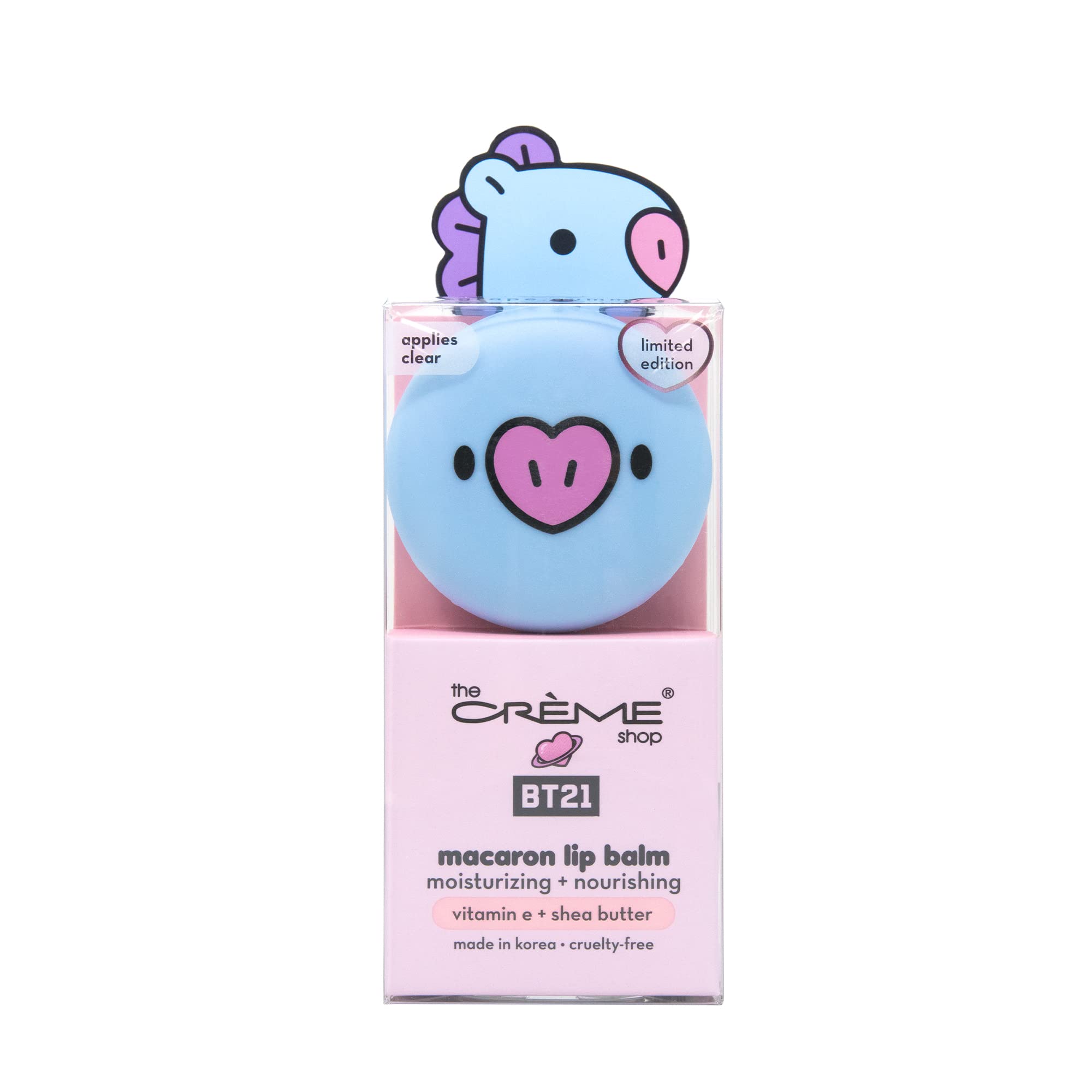 The Crème Shop x BT21 Baby Macaron Lip Balm (9g) | Kiyoko Beauty