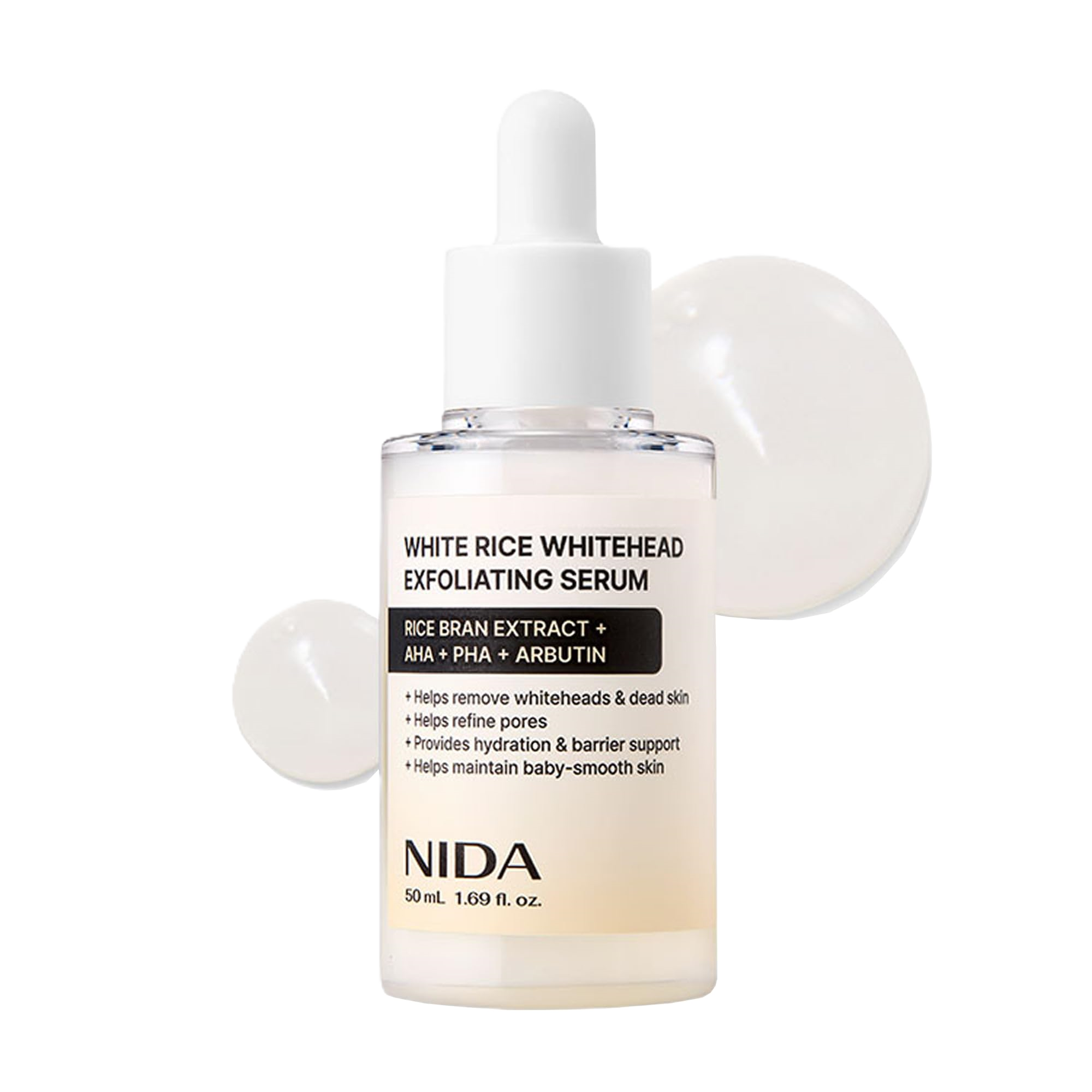 NIDA Black Rice Blackhead Exfoliating Serum (50ml)