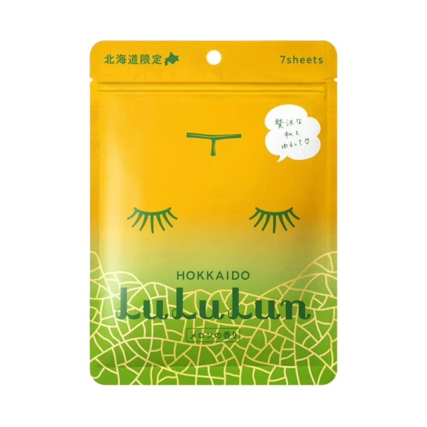Lululun Hokkaido Melon Face Mask (7 PCs)