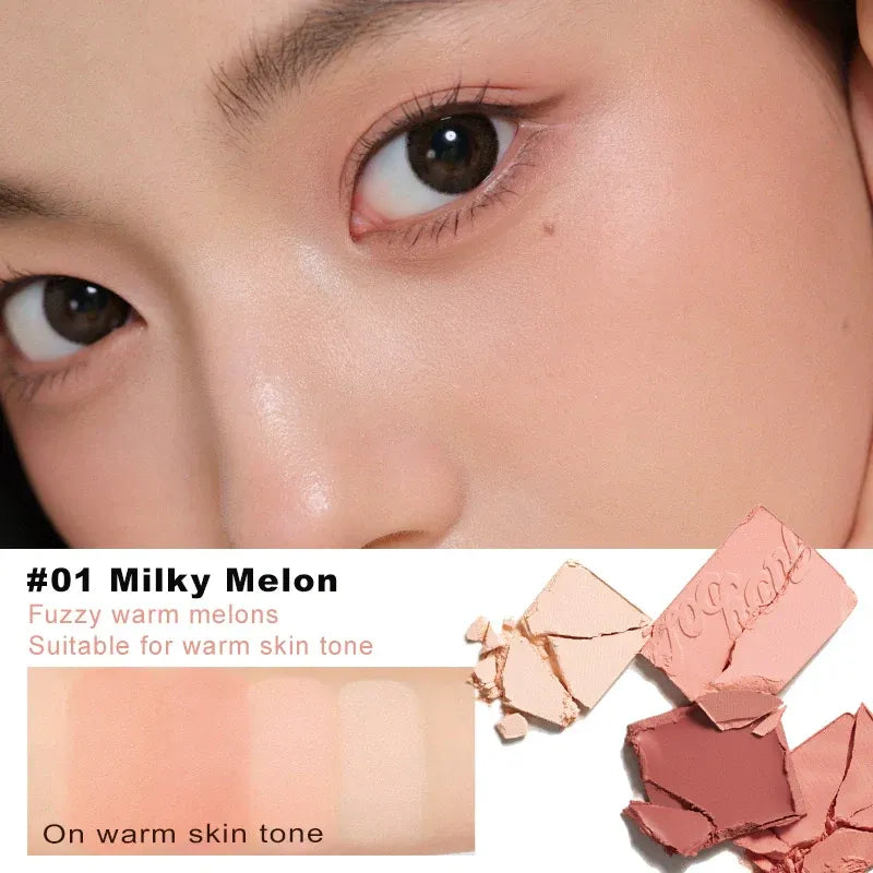 JUDYDOLL Blush & Highlight Palette (9g)