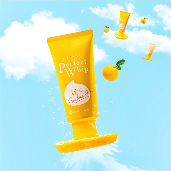 Shiseido Senka Perfect Whip Vit C Poreless Foam Cleanser (100g