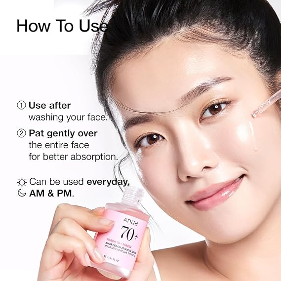 ANUA Peach 70 Niacin Serum (30ml) | Kiyoko Beauty