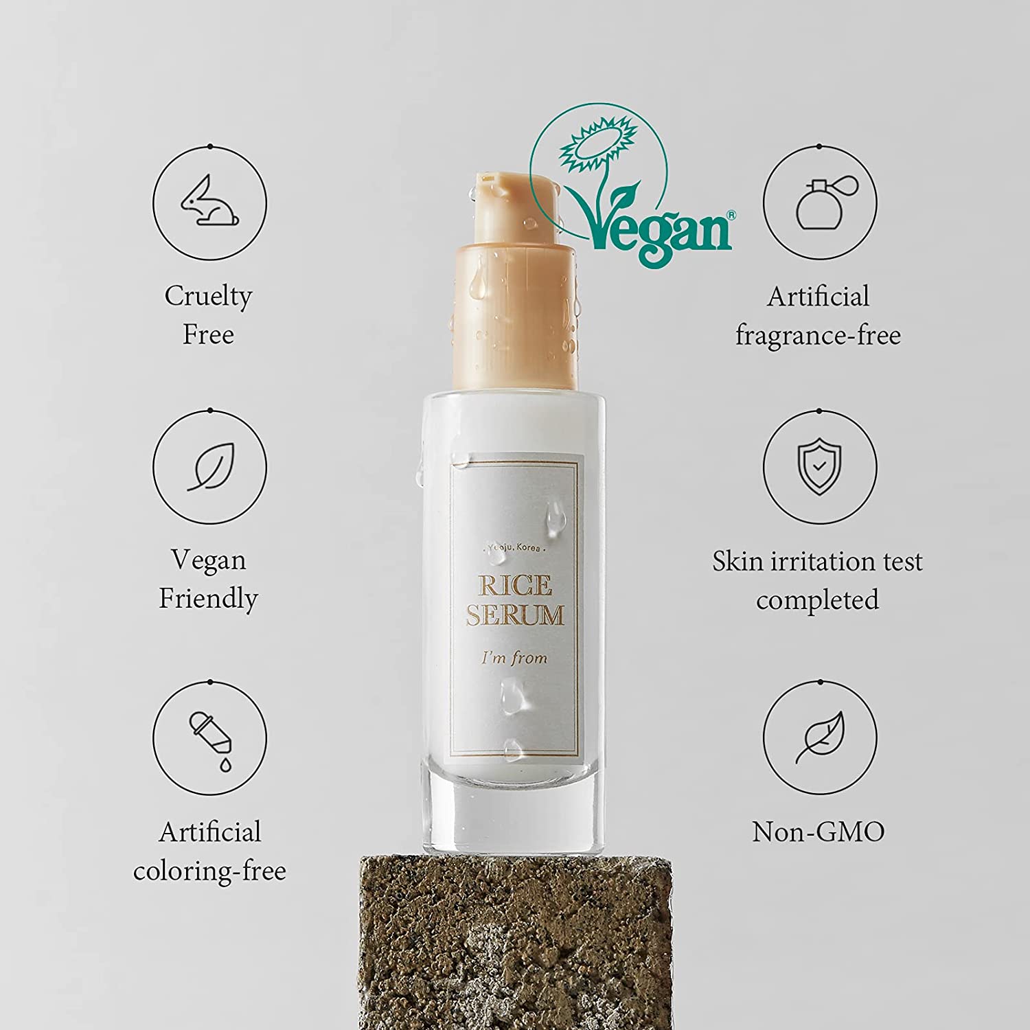 I'M FROM Rice Serum (30ml) - Kiyoko Beauty