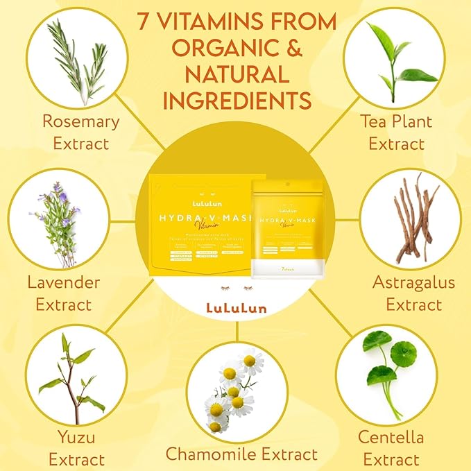 LULULUN Hydra V Mask - Kiyoko Beauty