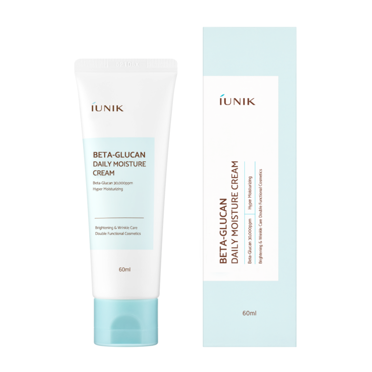 IUNIK Beta Glucan Daily Moisture Cream (60ml) - Kiyoko Beauty