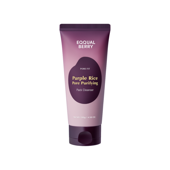 Eqqualberry Purple Rice Pack Cleanser (130g) - Kiyoko Beauty