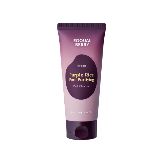 Eqqualberry Purple Rice Pack Cleanser (130g) - Kiyoko Beauty