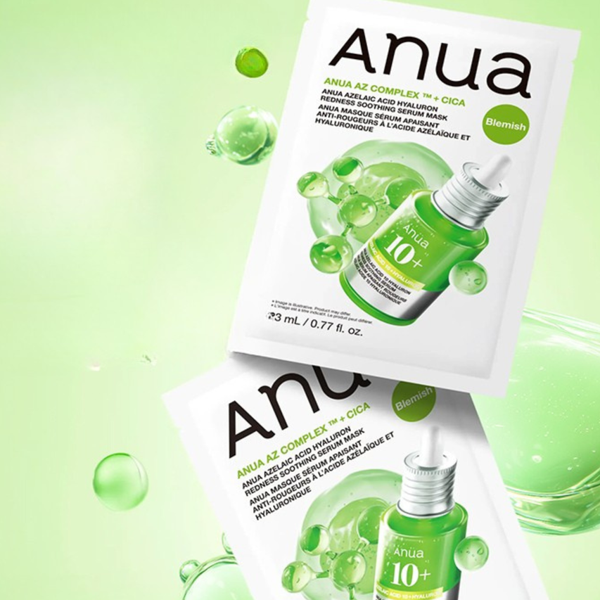 ANUA Azelaic Acid Hyaluron Redness Soothing Serum Mask (1 PC)