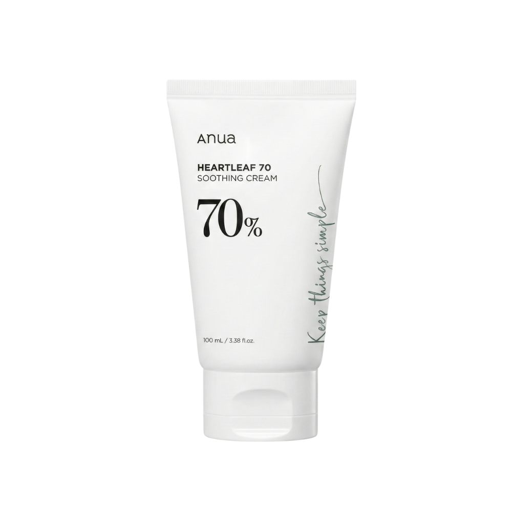 ANUA Heartleaf 70% Soothing Cream (100ml) - Kiyoko Beauty