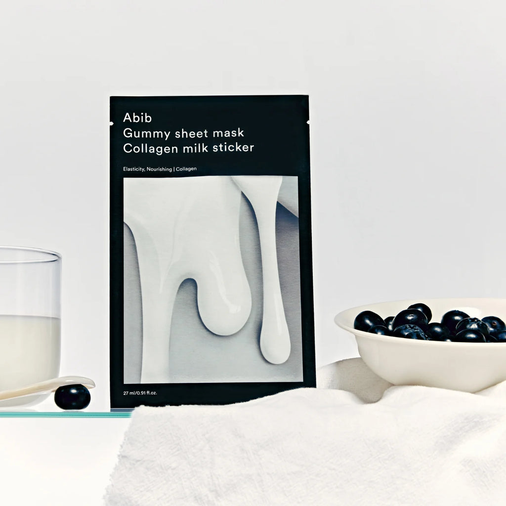 Abib Gummy Sheet Mask Collagen Milk Sticker (1 PC)