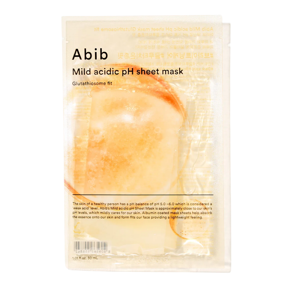 Abib Mild Acidic pH Sheet Mask Glutathiosome Fit (1 PC)