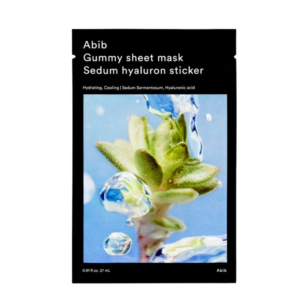 Abib Gummy Sheet Mask Sedum Hyaluron Sticker - Kiyoko Beauty