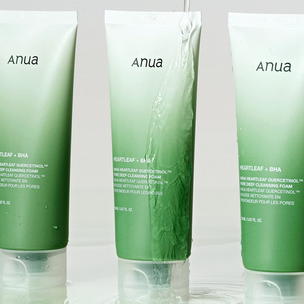 ANUA Heartleaf Quercetinol Pore Deep Cleansing Foam - Kiyoko Beauty