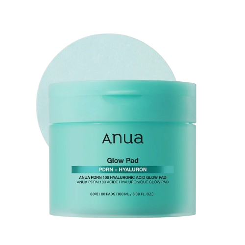 ANUA PDRN 100 Hyaluronic Acid Glow Pad (60 pcs) - Kiyoko Beauty