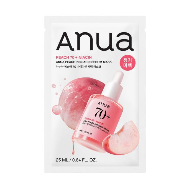 ANUA Peach 70 Niacin Serum Mask