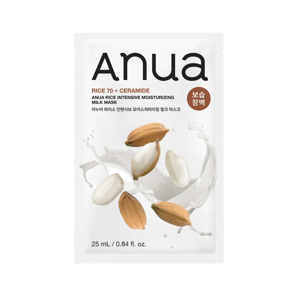 ANUA Rice 70 Intensive Moisturizing Milk Mask (1 PC)