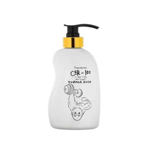 ELIZAVECCA CER-100 Collagen Coating Hair Muscle Treatment Rinse (500ml) - Kiyoko Beauty