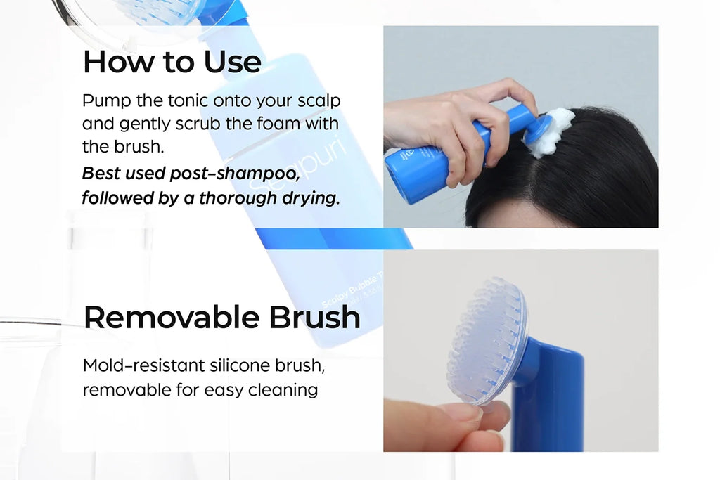 Seapuri Scalpy Bubble Tonic (100ml) - Kiyoko Beauty