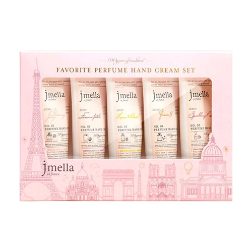 JMELLA In France Favorite Perfume Hand Cream Set (50ml x 5)