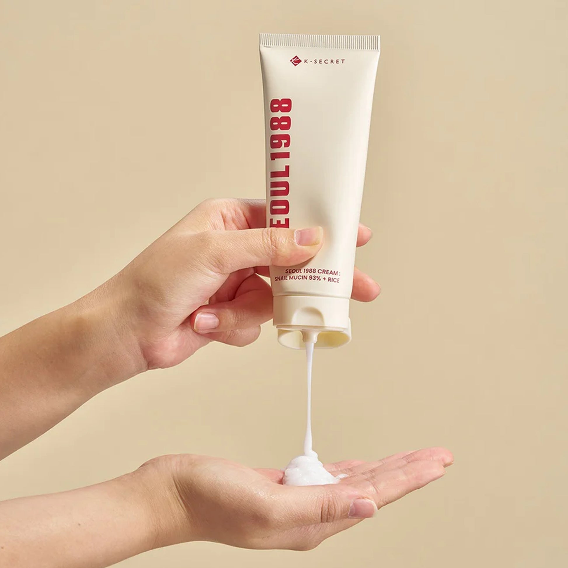 K-SECRET SEOUL 1988 Cream: Snail Mucin 93% + Rice (100ml) | Kiyoko