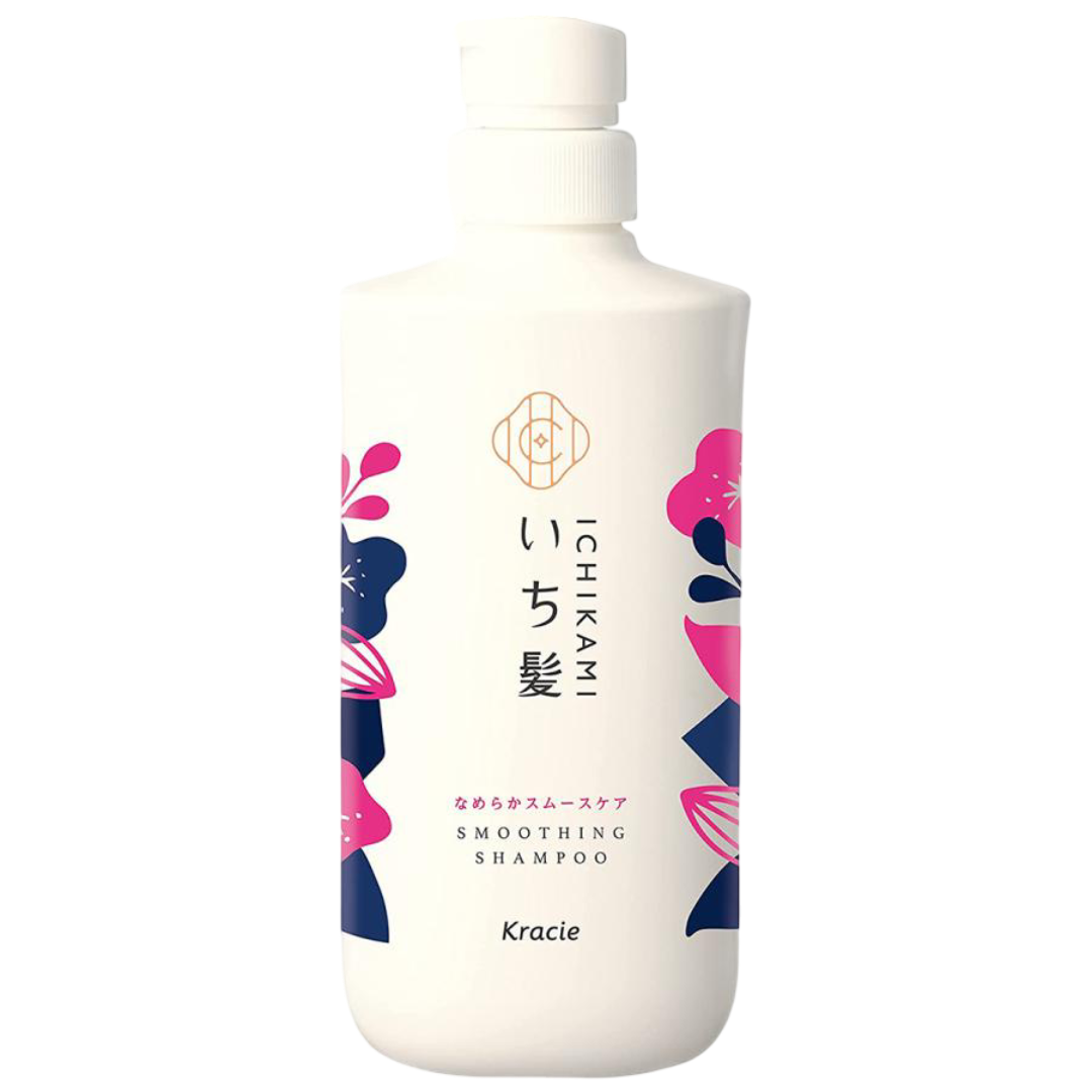 KRACIE Ichikami Smoothing Shampoo (480ml) - Kiyoko Beauty