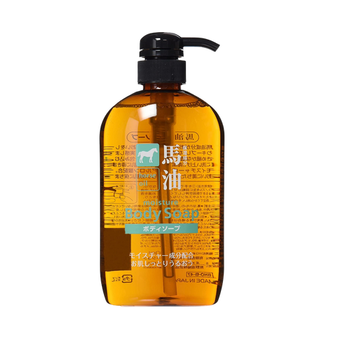 KUMANOYUSHI Horse Oil Body Soap (600ml) | Kiyoko Beauty