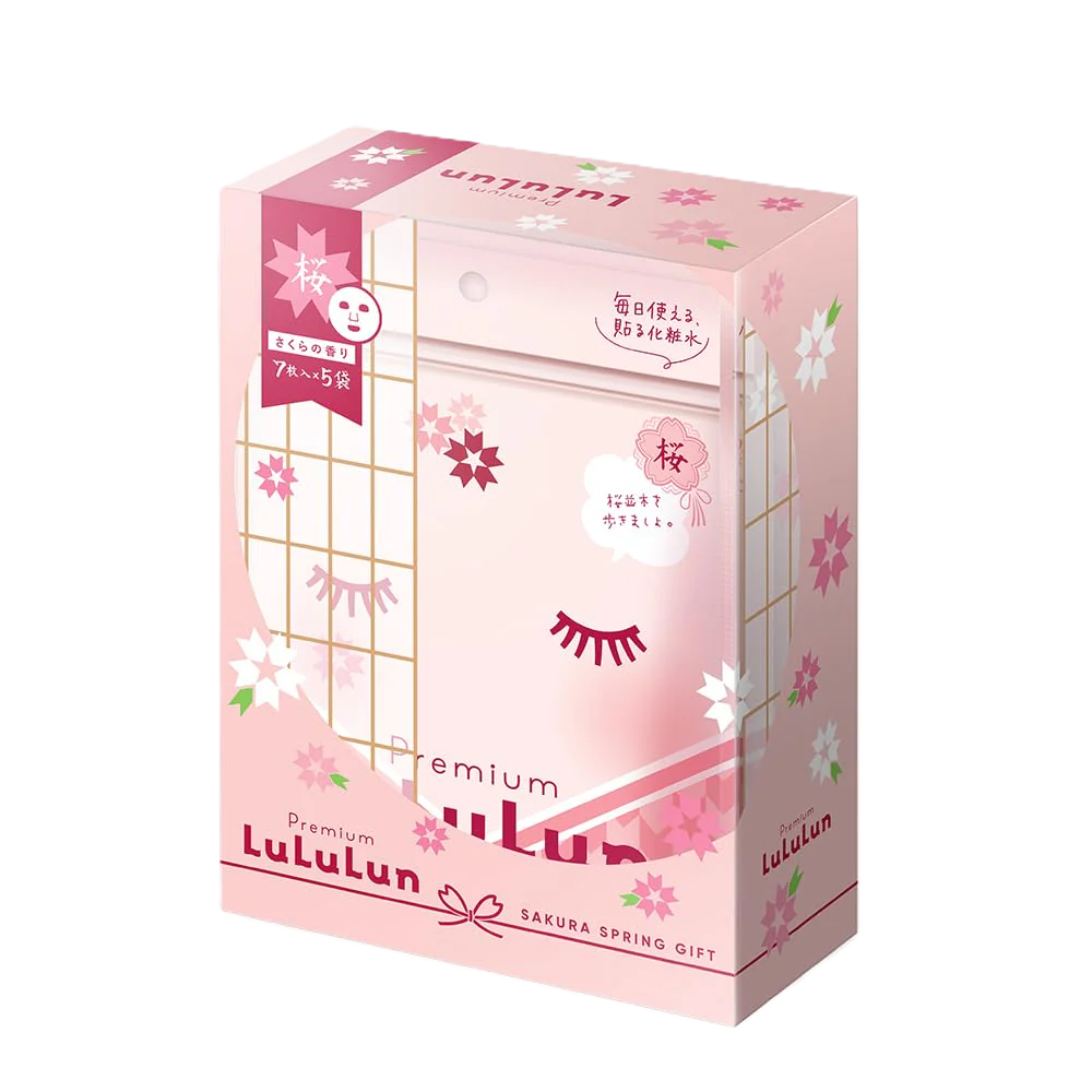 LULULUN Premium Sakura Face Mask
